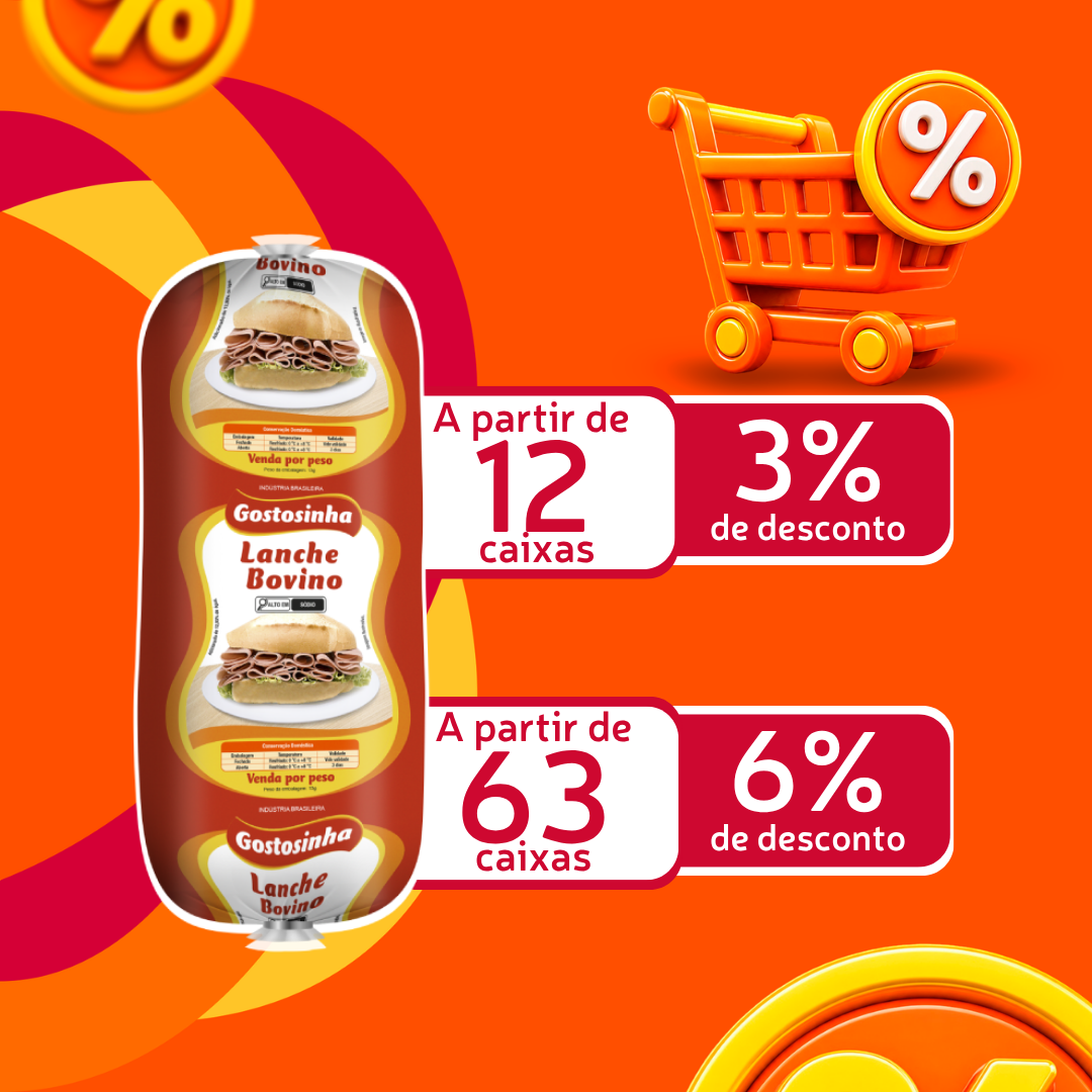 Lanche Resfr Gostosinha - Cx20kg